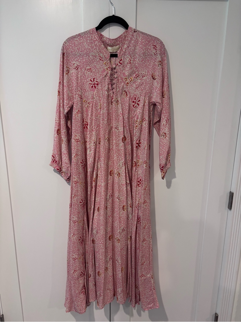 Natalie Martin Fiore Silk Maxi Dress